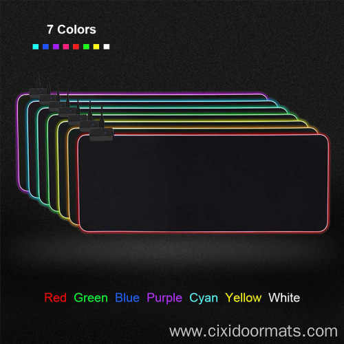 Anti-slip customized gaming LED mouse pads